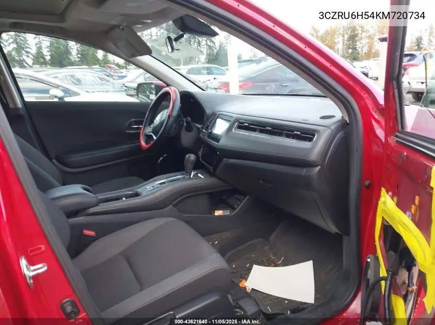 3CZRU6H54KM720734 2019 Honda Hr-V Ex
