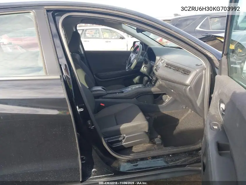 3CZRU6H30KG703992 2019 Honda Hr-V Lx