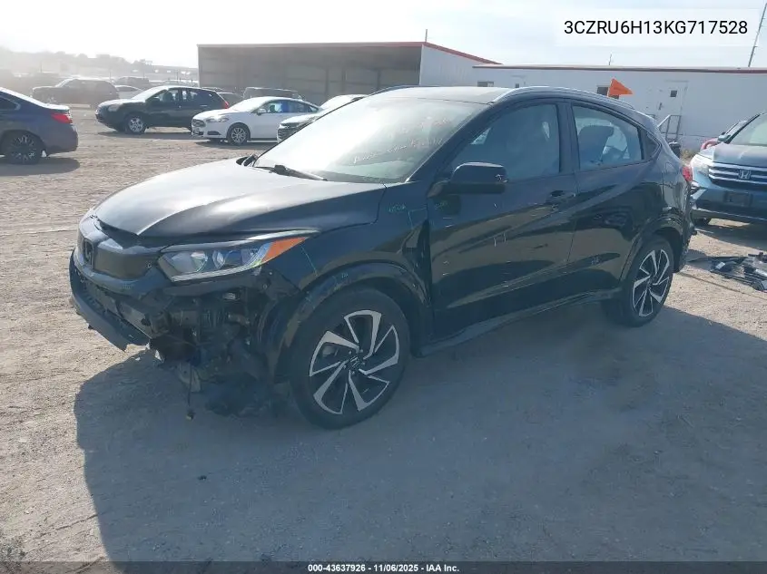 3CZRU6H13KG717528 2019 Honda Hr-V Sport
