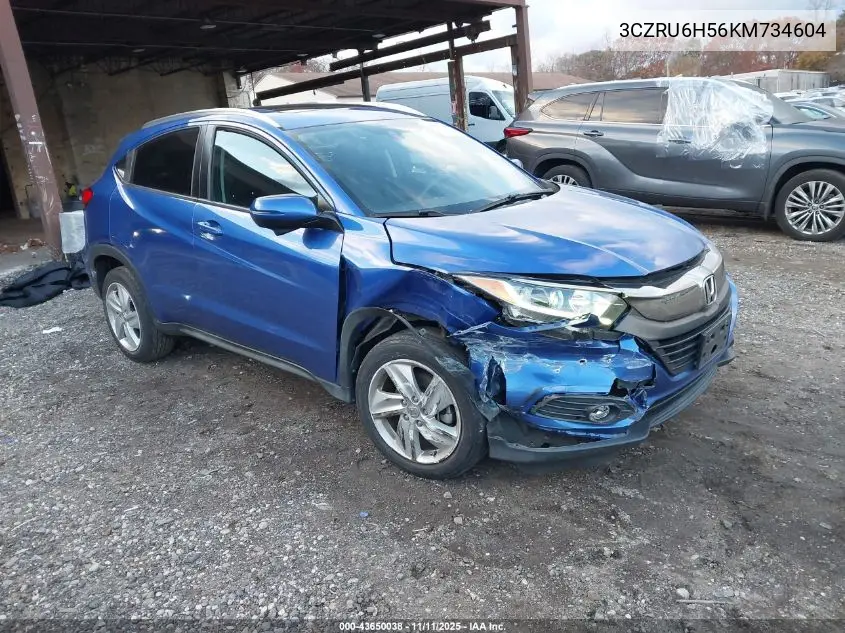 3CZRU6H56KM734604 2019 Honda Hr-V Ex