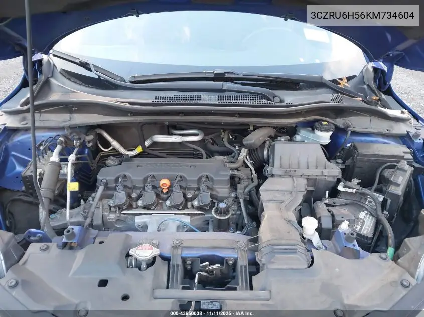 3CZRU6H56KM734604 2019 Honda Hr-V Ex