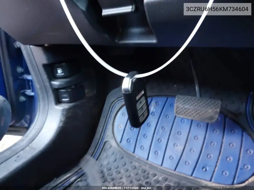 3CZRU6H56KM734604 2019 Honda Hr-V Ex