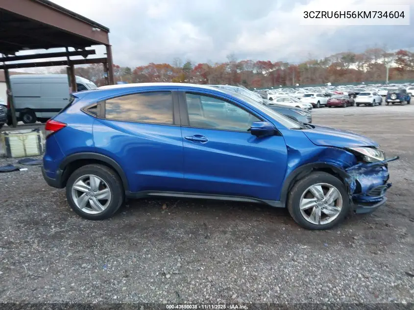 3CZRU6H56KM734604 2019 Honda Hr-V Ex