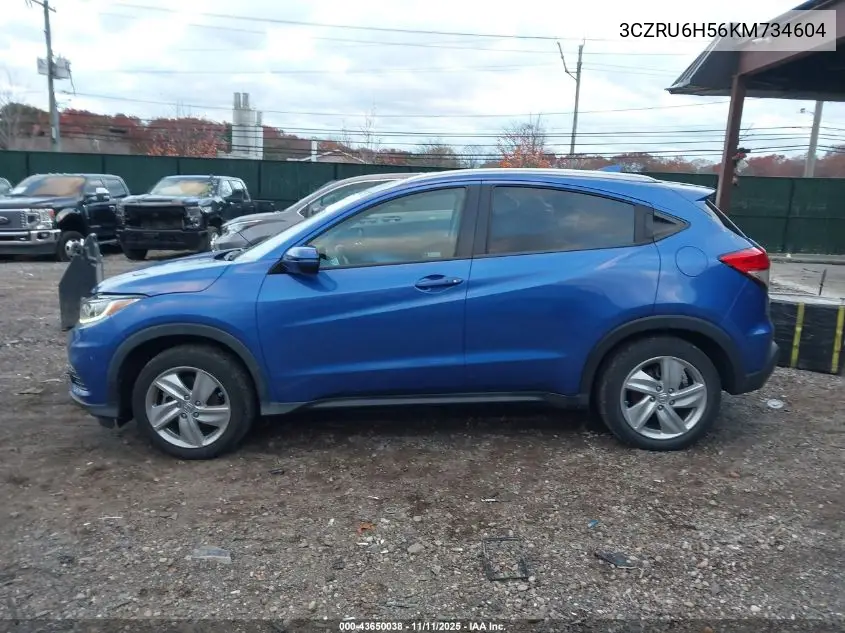 3CZRU6H56KM734604 2019 Honda Hr-V Ex