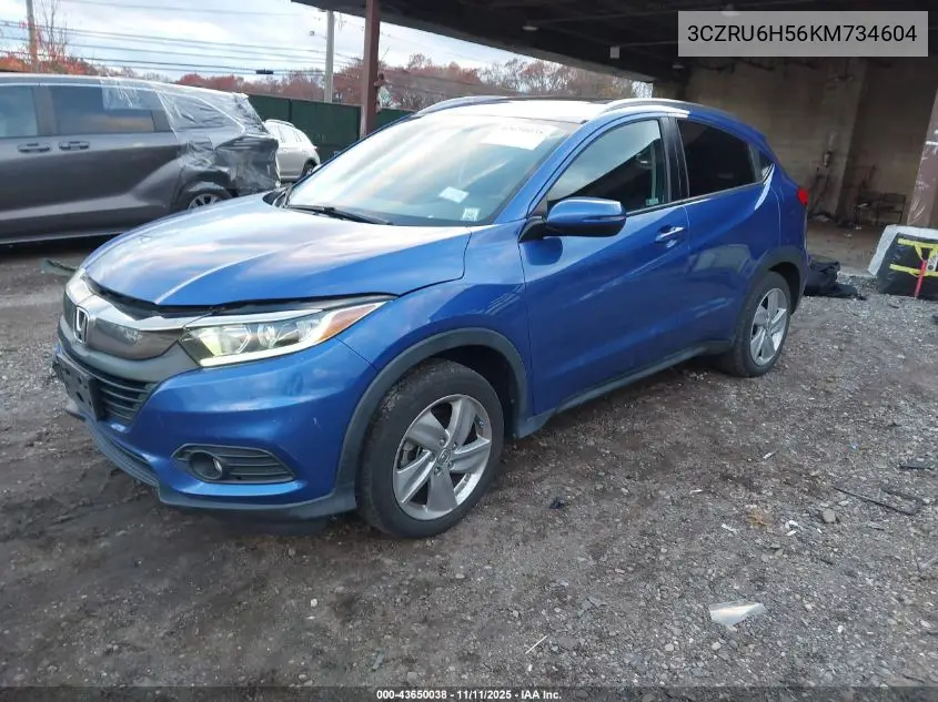 3CZRU6H56KM734604 2019 Honda Hr-V Ex