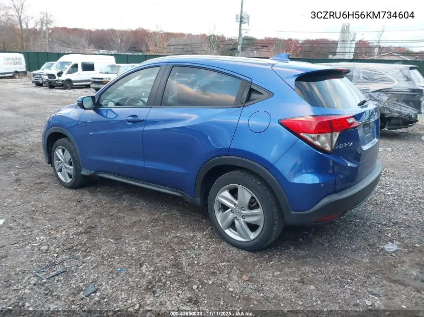 3CZRU6H56KM734604 2019 Honda Hr-V Ex