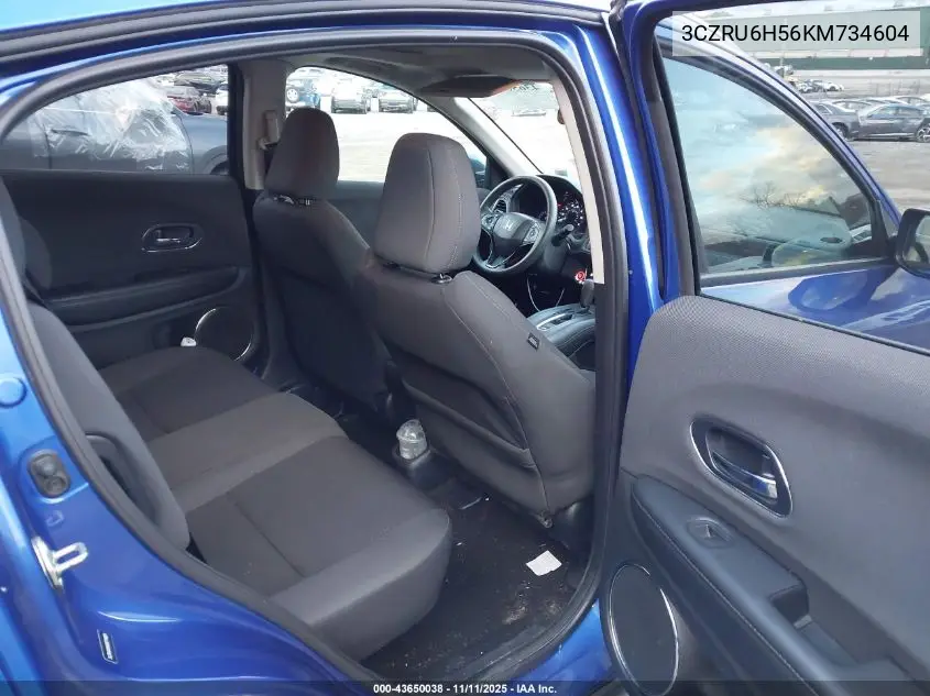 3CZRU6H56KM734604 2019 Honda Hr-V Ex