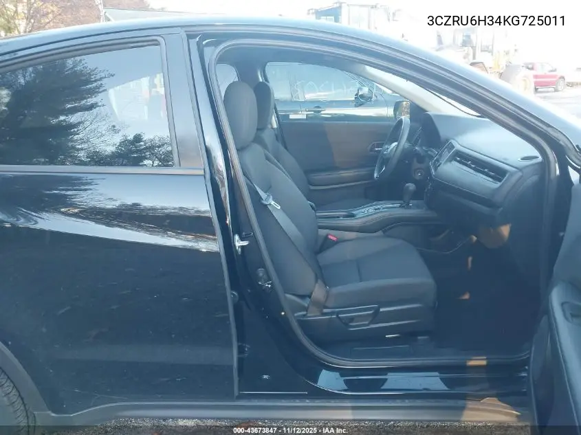 3CZRU6H34KG725011 2019 Honda Hr-V Lx