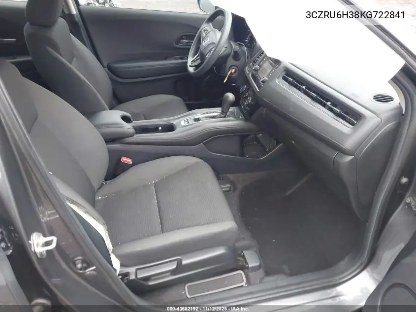 3CZRU6H38KG722841 2019 Honda Hr-V Lx