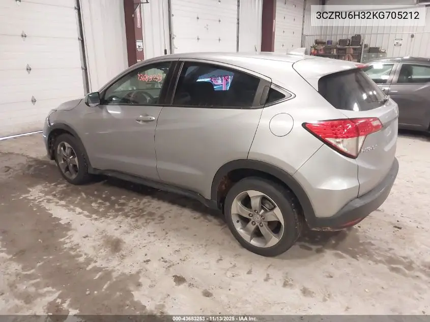3CZRU6H32KG705212 2019 Honda Hr-V Lx