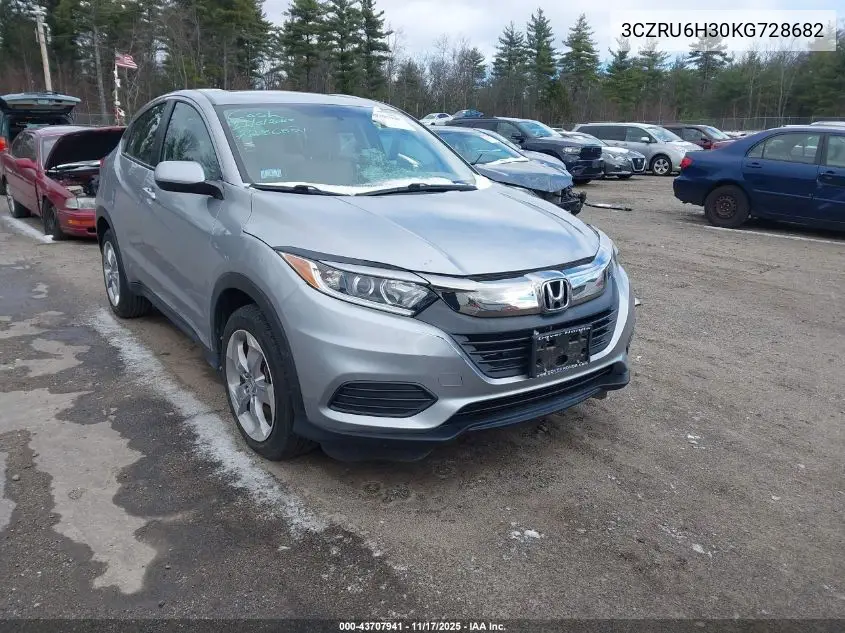 3CZRU6H30KG728682 2019 Honda Hr-V Lx