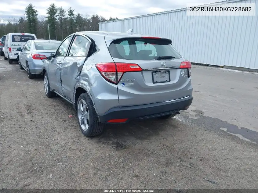 3CZRU6H30KG728682 2019 Honda Hr-V Lx