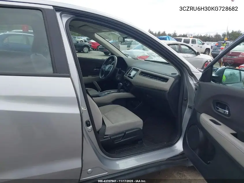 3CZRU6H30KG728682 2019 Honda Hr-V Lx