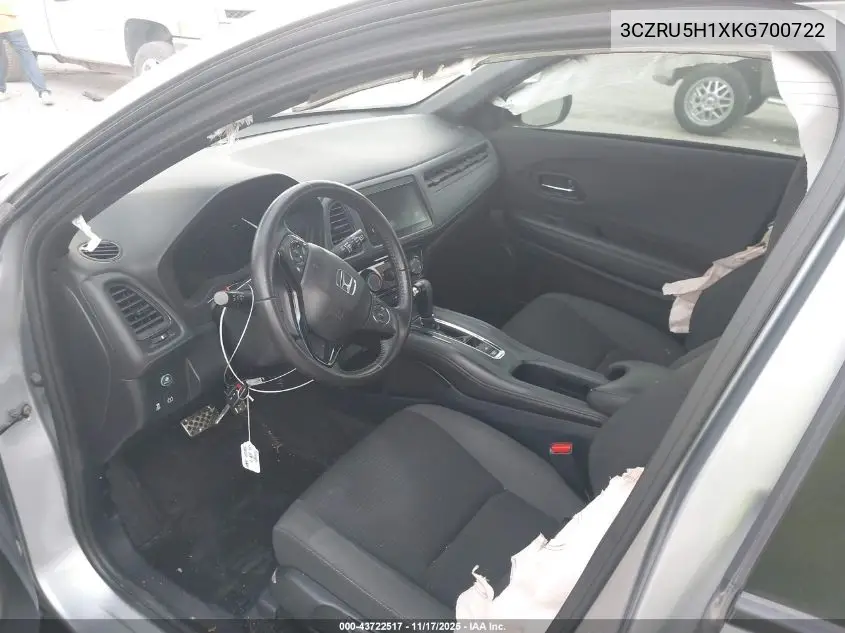 3CZRU5H1XKG700722 2019 Honda Hr-V Sport