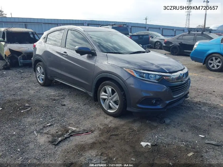 3CZRU5H59KM720657 2019 Honda Hr-V Ex