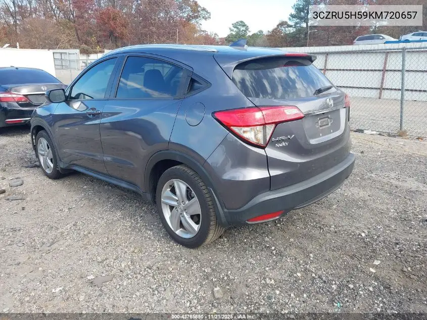 3CZRU5H59KM720657 2019 Honda Hr-V Ex