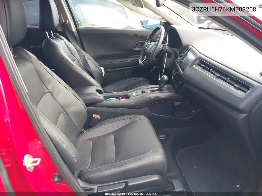 3CZRU5H76KM708208 2019 Honda Hr-V Ex-L