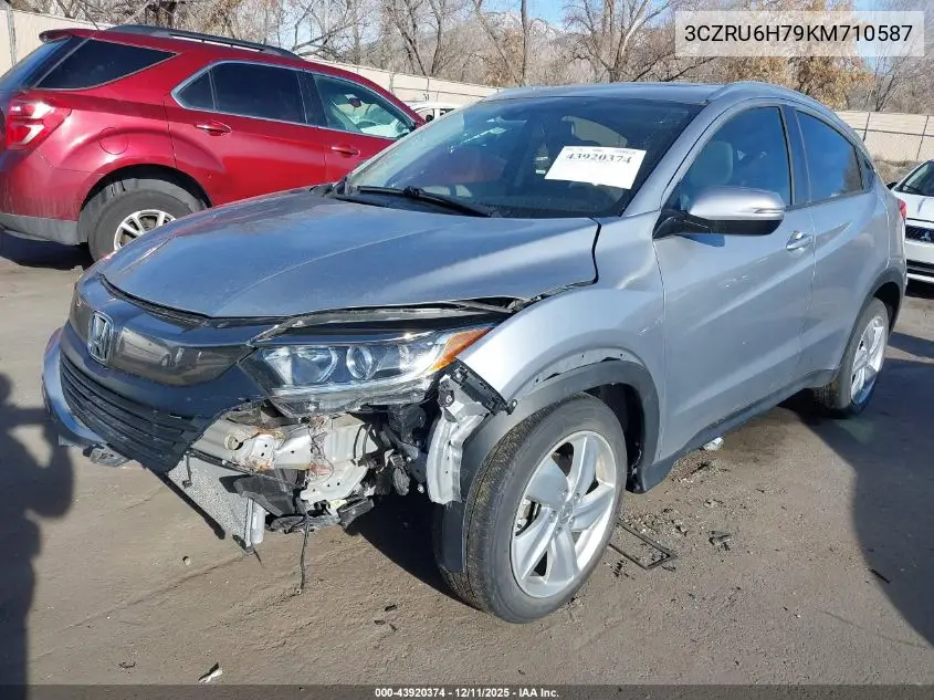 3CZRU6H79KM710587 2019 Honda Hr-V Ex-L