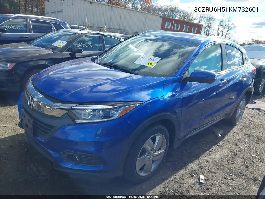 3CZRU6H51KM732601 2019 Honda Hr-V Ex