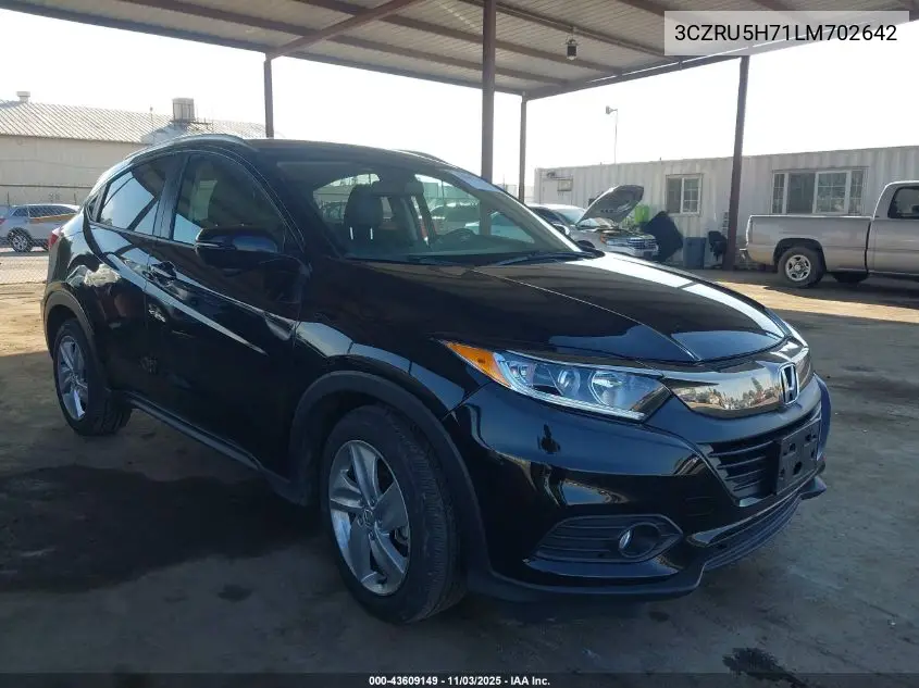 3CZRU5H71LM702642 2020 Honda Hr-V 2Wd Ex-L