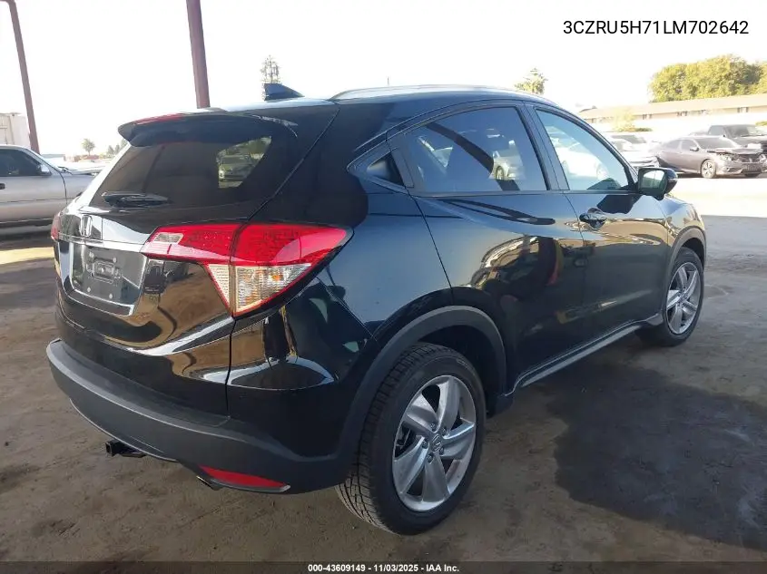 3CZRU5H71LM702642 2020 Honda Hr-V 2Wd Ex-L