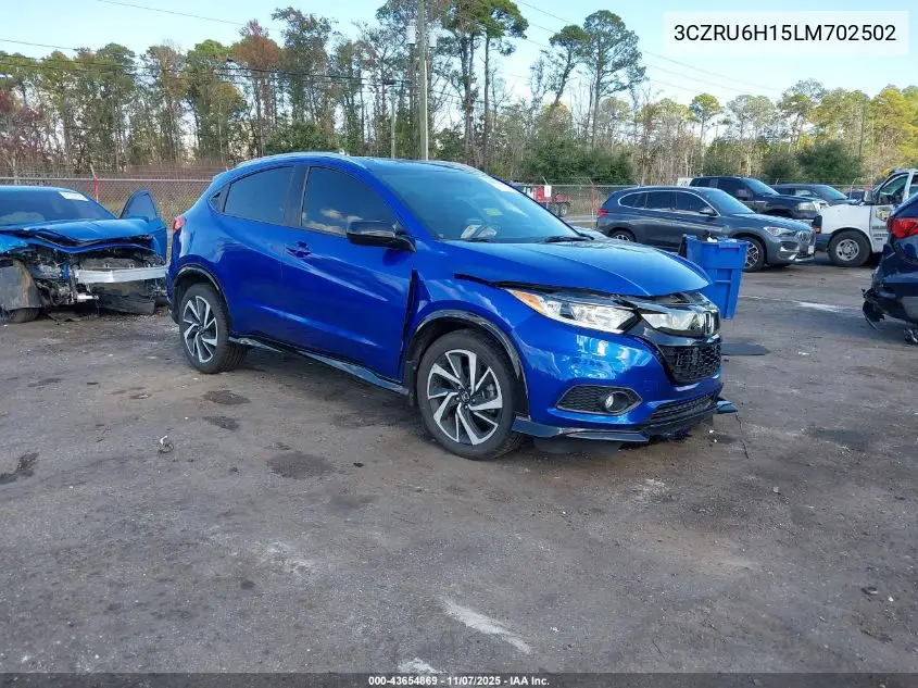 3CZRU6H15LM702502 2020 Honda Hr-V Awd Sport