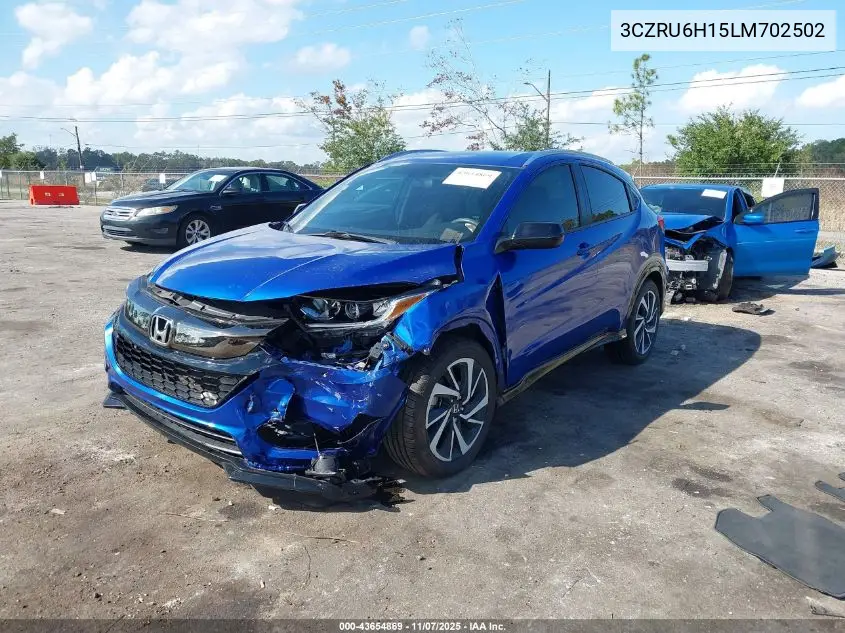 3CZRU6H15LM702502 2020 Honda Hr-V Awd Sport