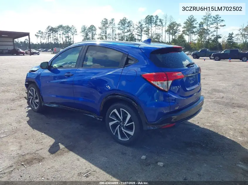 3CZRU6H15LM702502 2020 Honda Hr-V Awd Sport
