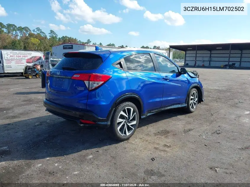 3CZRU6H15LM702502 2020 Honda Hr-V Awd Sport