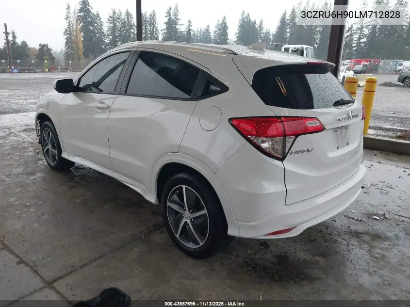 3CZRU6H90LM712828 2020 Honda Hr-V Awd Touring