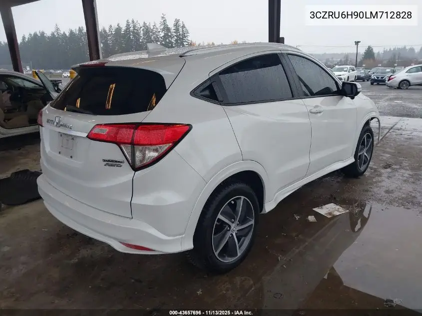 3CZRU6H90LM712828 2020 Honda Hr-V Awd Touring