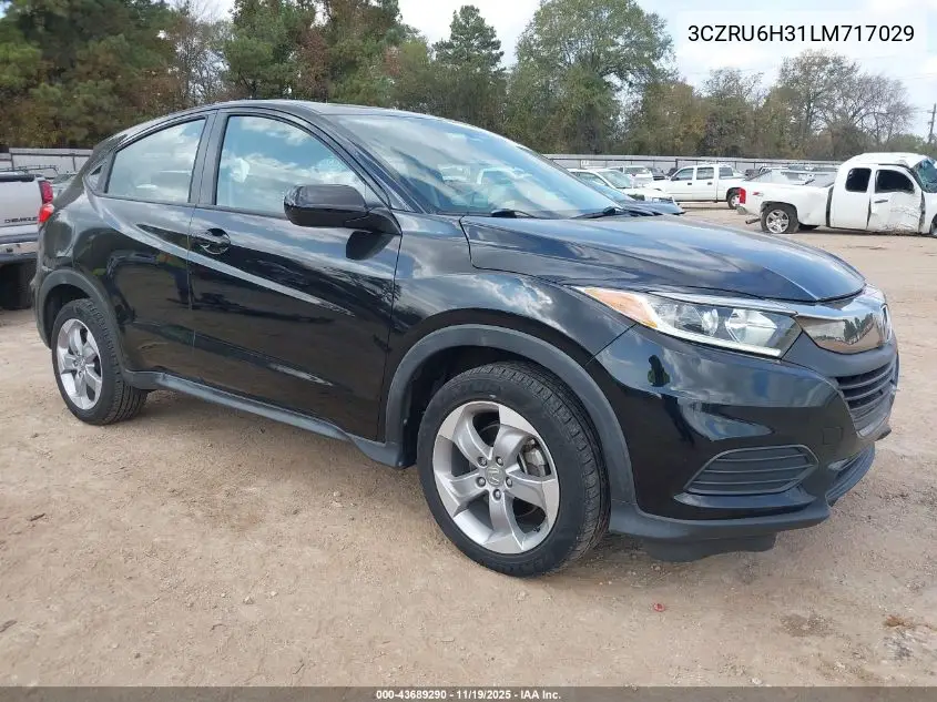 3CZRU6H31LM717029 2020 Honda Hr-V Awd Lx