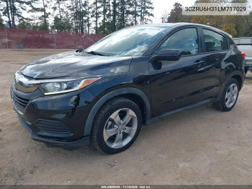 3CZRU6H31LM717029 2020 Honda Hr-V Awd Lx