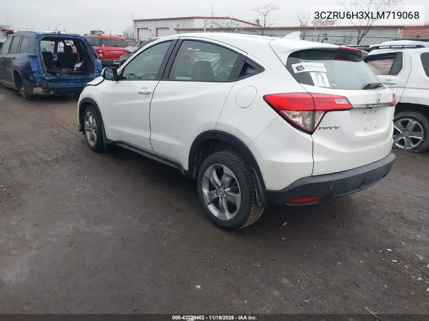 3CZRU6H3XLM719068 2020 Honda Hr-V Awd Lx