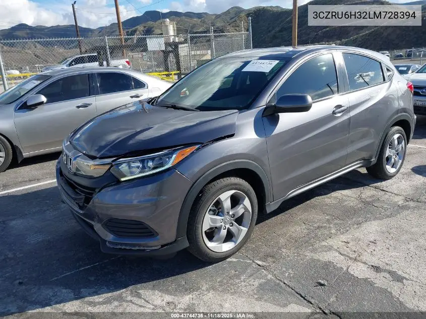3CZRU6H32LM728394 2020 Honda Hr-V Awd Lx