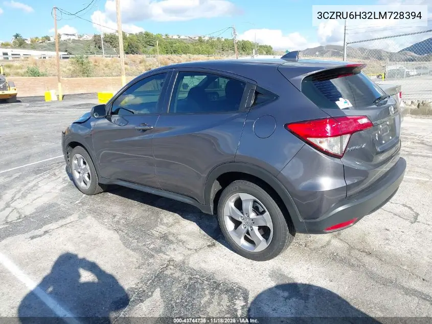 3CZRU6H32LM728394 2020 Honda Hr-V Awd Lx