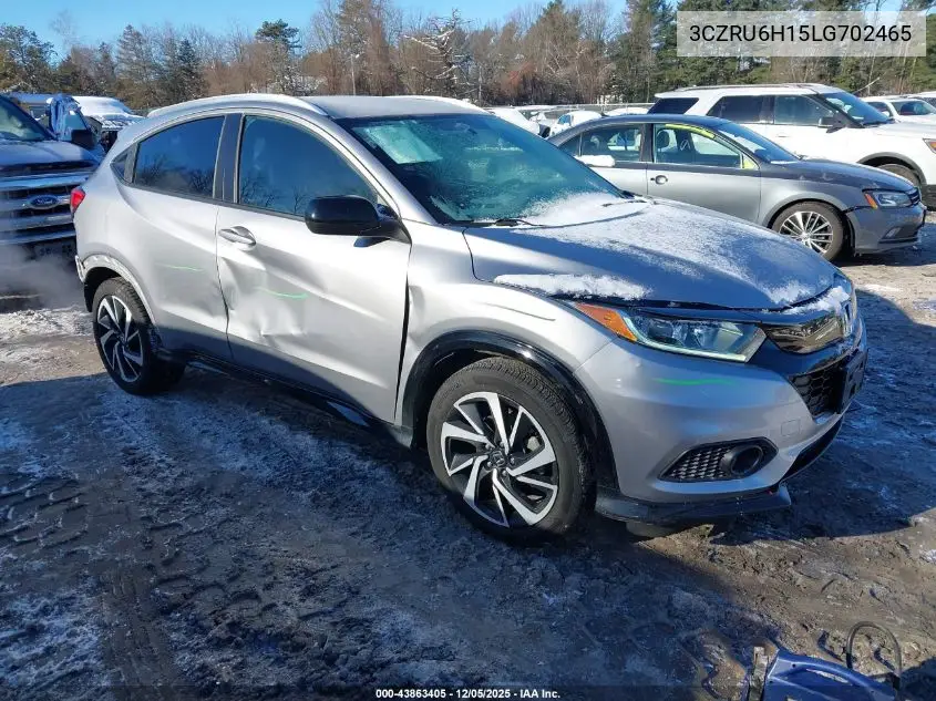 3CZRU6H15LG702465 2020 Honda Hr-V Awd Sport