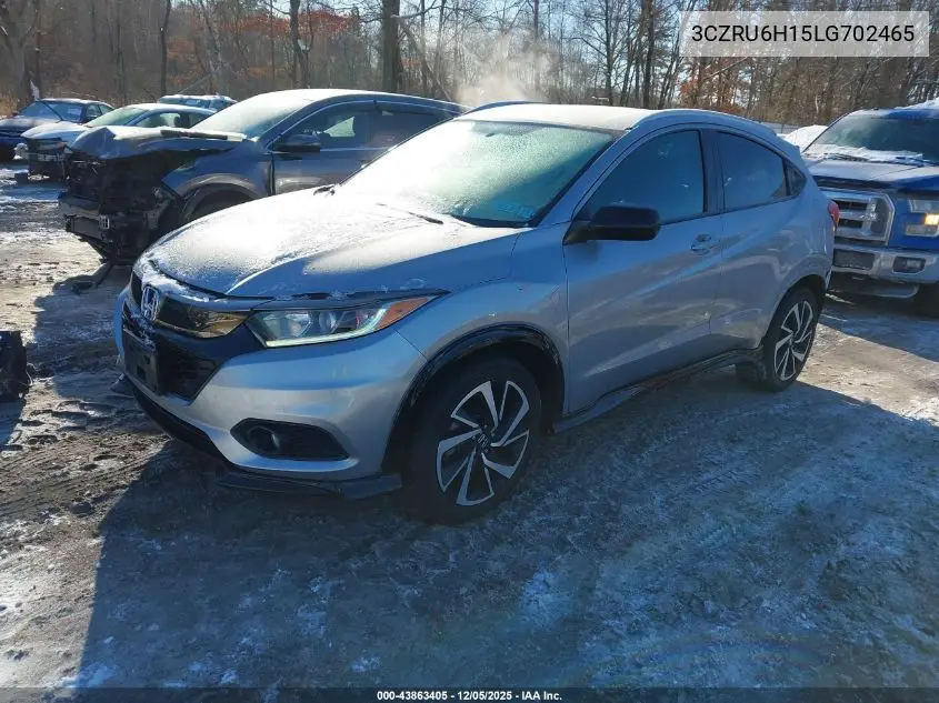 3CZRU6H15LG702465 2020 Honda Hr-V Awd Sport