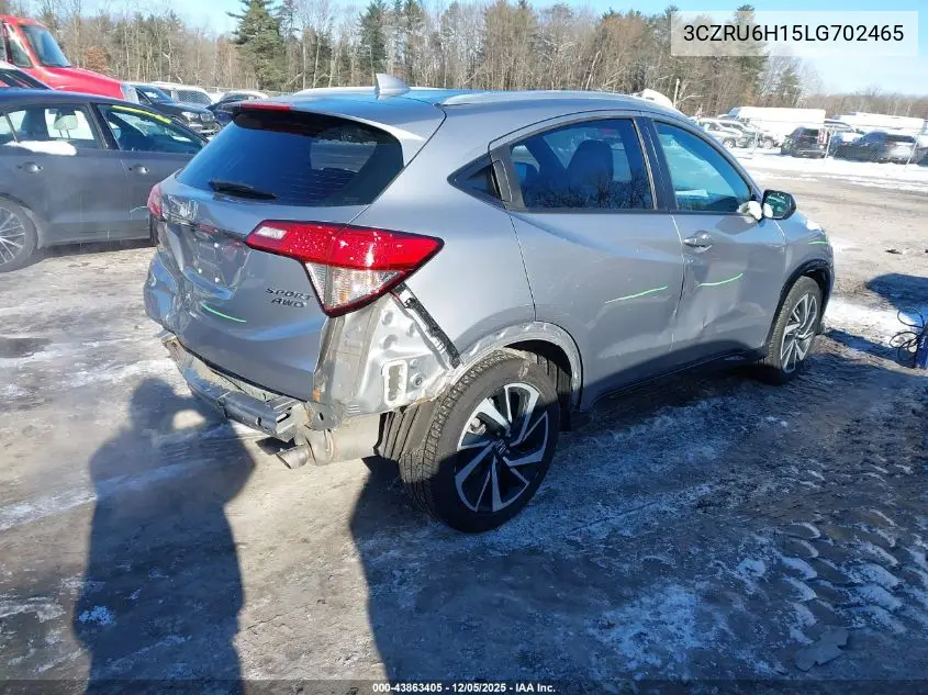 3CZRU6H15LG702465 2020 Honda Hr-V Awd Sport