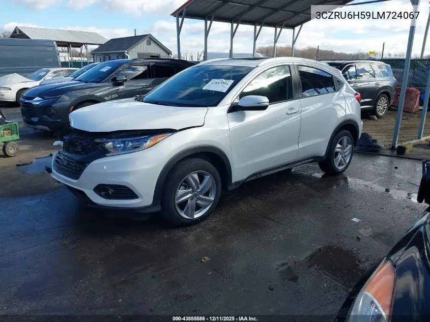 3CZRU6H59LM724067 2020 Honda Hr-V Awd Ex