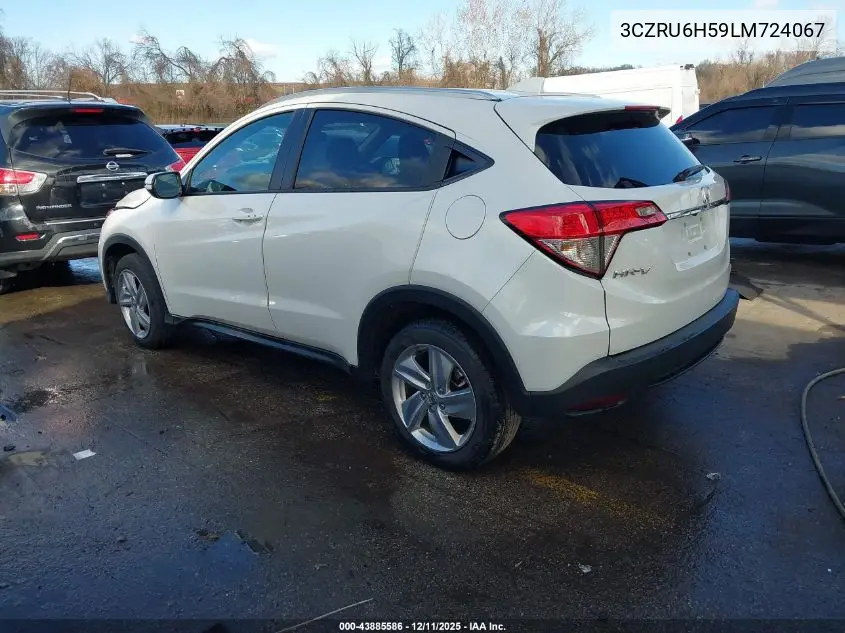 3CZRU6H59LM724067 2020 Honda Hr-V Awd Ex