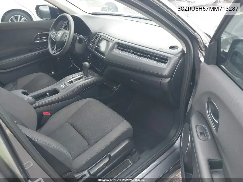 3CZRU5H57MM713287 2021 Honda Hr-V 2Wd Ex