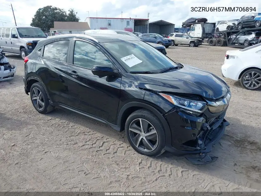 3CZRU6H57MM706894 2021 Honda Hr-V Awd Ex