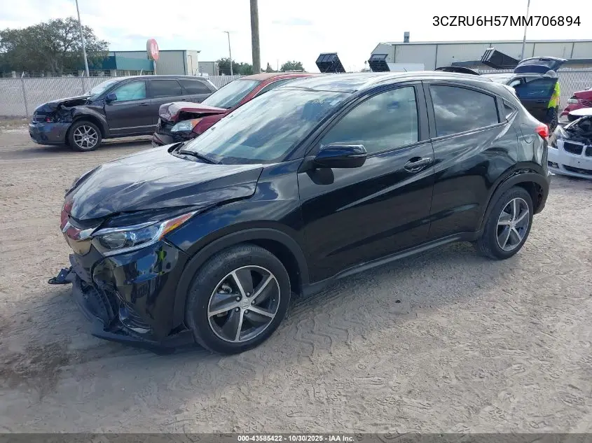 3CZRU6H57MM706894 2021 Honda Hr-V Awd Ex