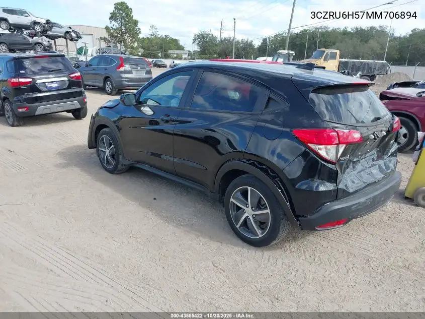 3CZRU6H57MM706894 2021 Honda Hr-V Awd Ex