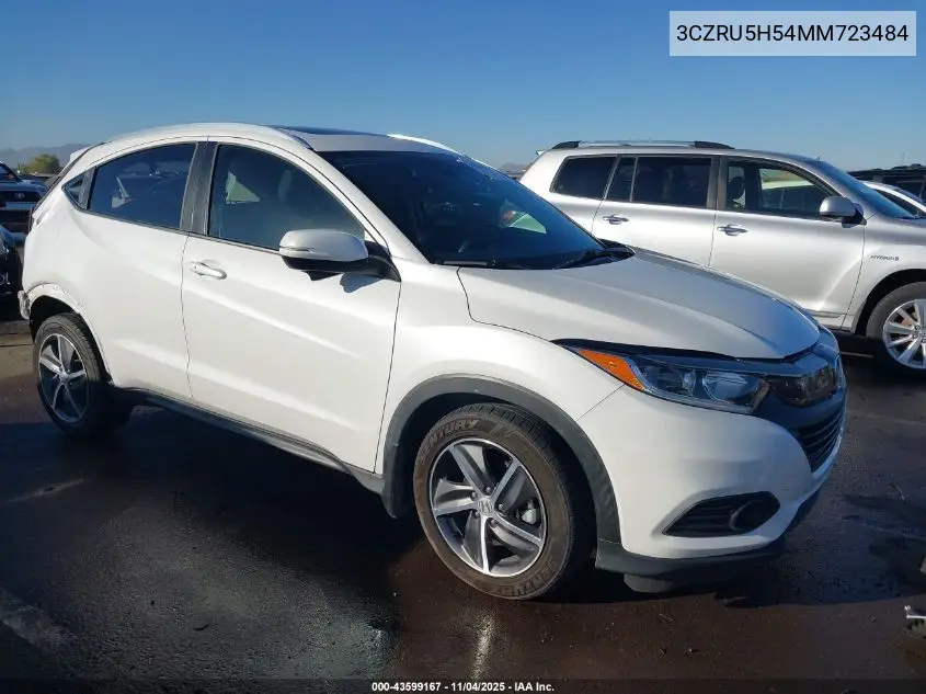 3CZRU5H54MM723484 2021 Honda Hr-V 2Wd Ex