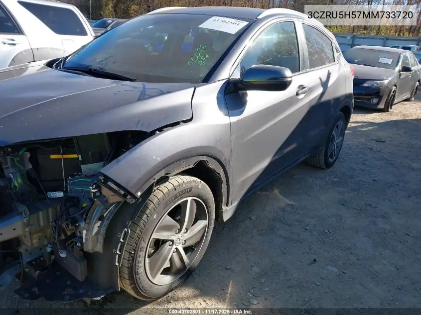3CZRU5H57MM733720 2021 Honda Hr-V 2Wd Ex