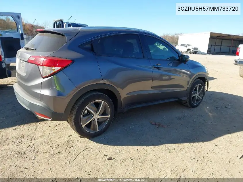 3CZRU5H57MM733720 2021 Honda Hr-V 2Wd Ex