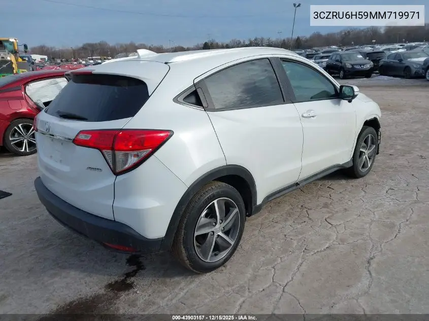 3CZRU6H59MM719971 2021 Honda Hr-V Awd Ex