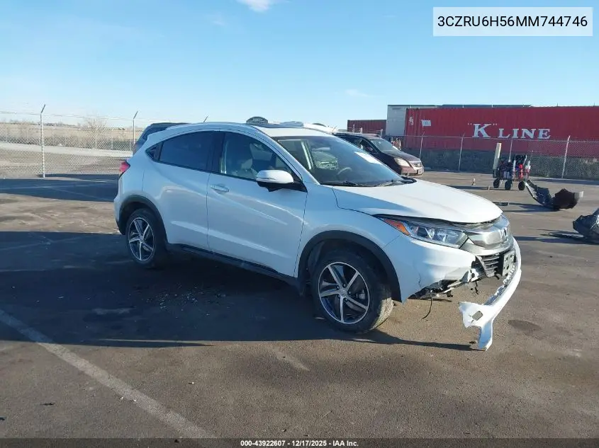 3CZRU6H56MM744746 2021 Honda Hr-V Awd Ex